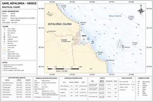 Sami is on the east coast of Kefalonia 