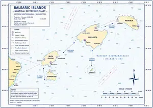 The Balearic Islands are a popular if not busy cruising destination
