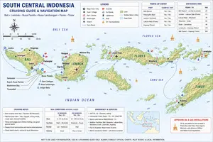 South Central Indonesia has many great sailing destinations to consider